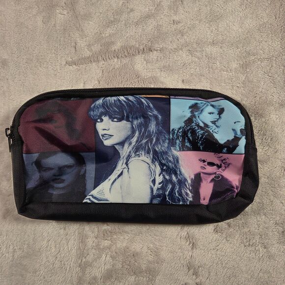 Taylor Swift Eras Tour Makeup Bag Pencil Case Travel Carrier Zip Top - Picture 1 of 4